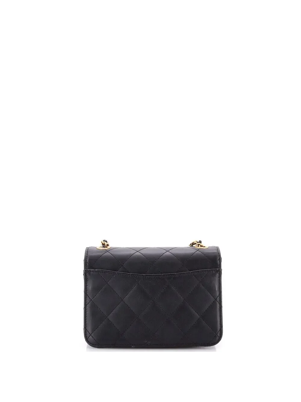 Chanel Resin And Pearl Cc Full Flap Bag #240085C46B